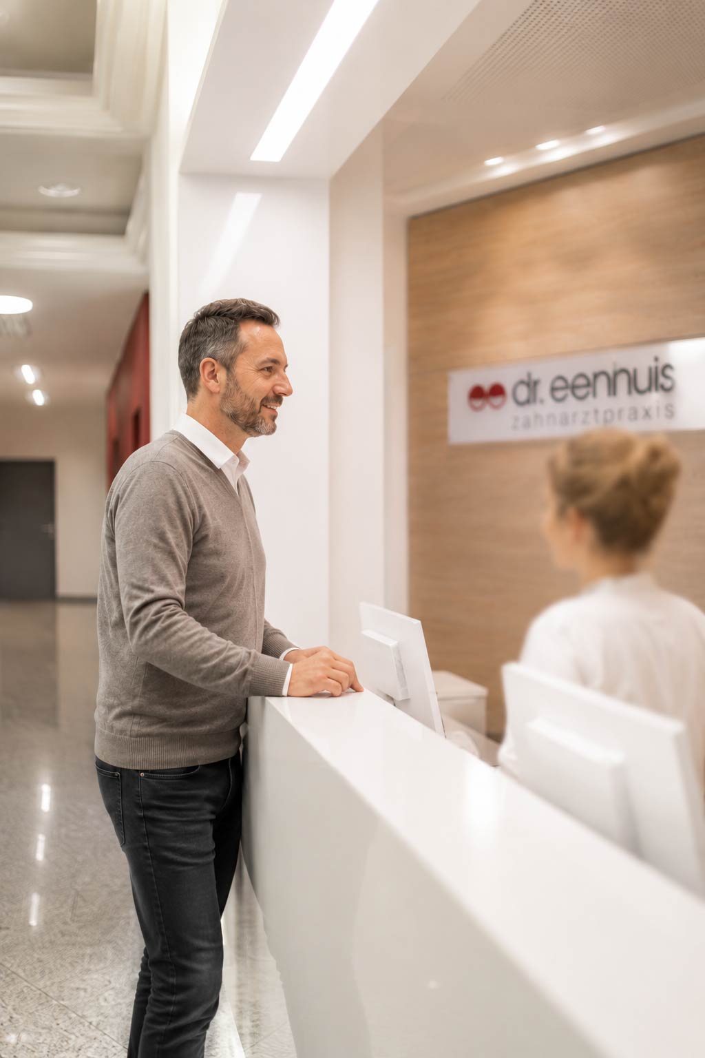Termin bei Ihrem Zahnarzt Dr. Eenhuis in Herford vereinbaren